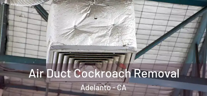  Air Duct Cockroach Removal Adelanto - CA